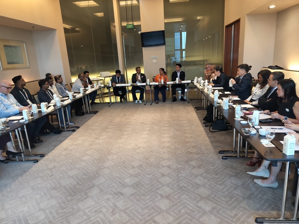 Cloud4Cservices's tweet photo. We’re live in Singapore!
Cloud4C has brought together APAC technology leaders for an exclusive executive roundtable on AI, cybersecurity, data governance, and digital resilience.
Big conversations. Real insights. Strategic decisions.
Follow for live updates.

#AI #CyberSecurity https://t.co/jA1LhTm51l
