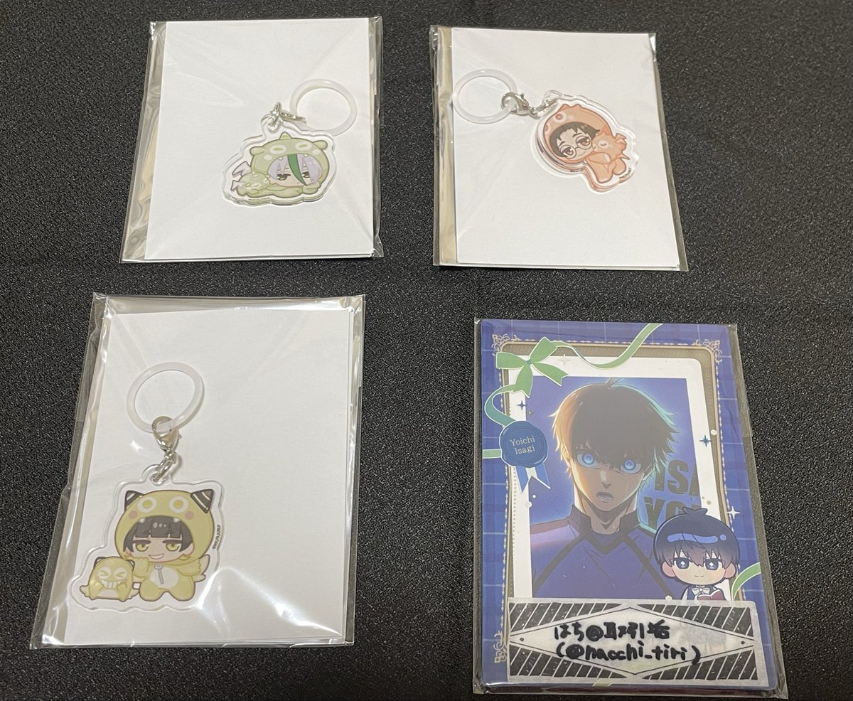 hacchi_tiri's tweet photo. 【交換】ブルーロック　ブルロ　ファボテリア　FavoteriA バーチャルバトル　モンスターチャーム　

【譲】愛空　雪宮　閃堂　蜂楽　乙夜

【求】潔1 決まり次第定価+郵送の場合は送料or凪or潔

池袋などお手渡しor郵送
宜しくお願い致します https://t.co/mrb7i26vLW