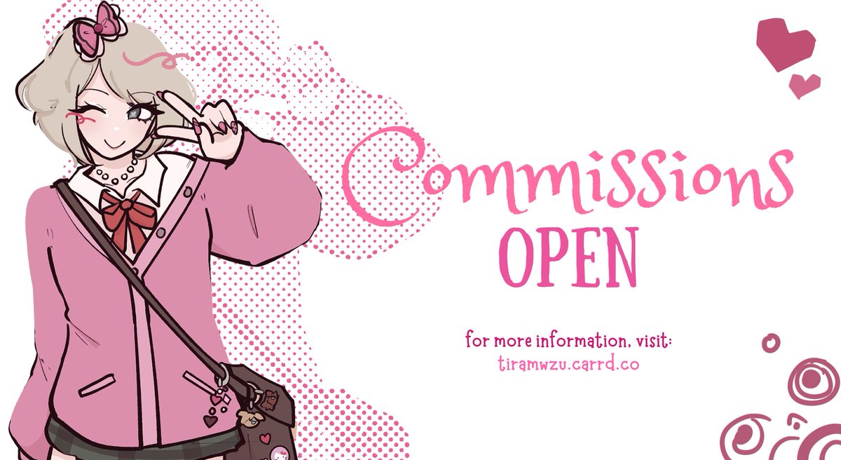 tiramwzu's tweet photo. [rts/likes appreciated 🤍]

just redoing the post but i have cms open!! ^_^ feel free to dm for any inquiries, further information available via https://t.co/sGzvweUH9x <3 https://t.co/sQXR8oN9kD