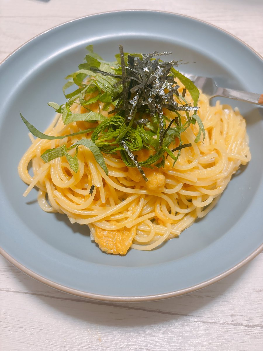 tskutte_taberu's tweet photo. ウニペペロン🍝 https://t.co/tS3ScMUnGA