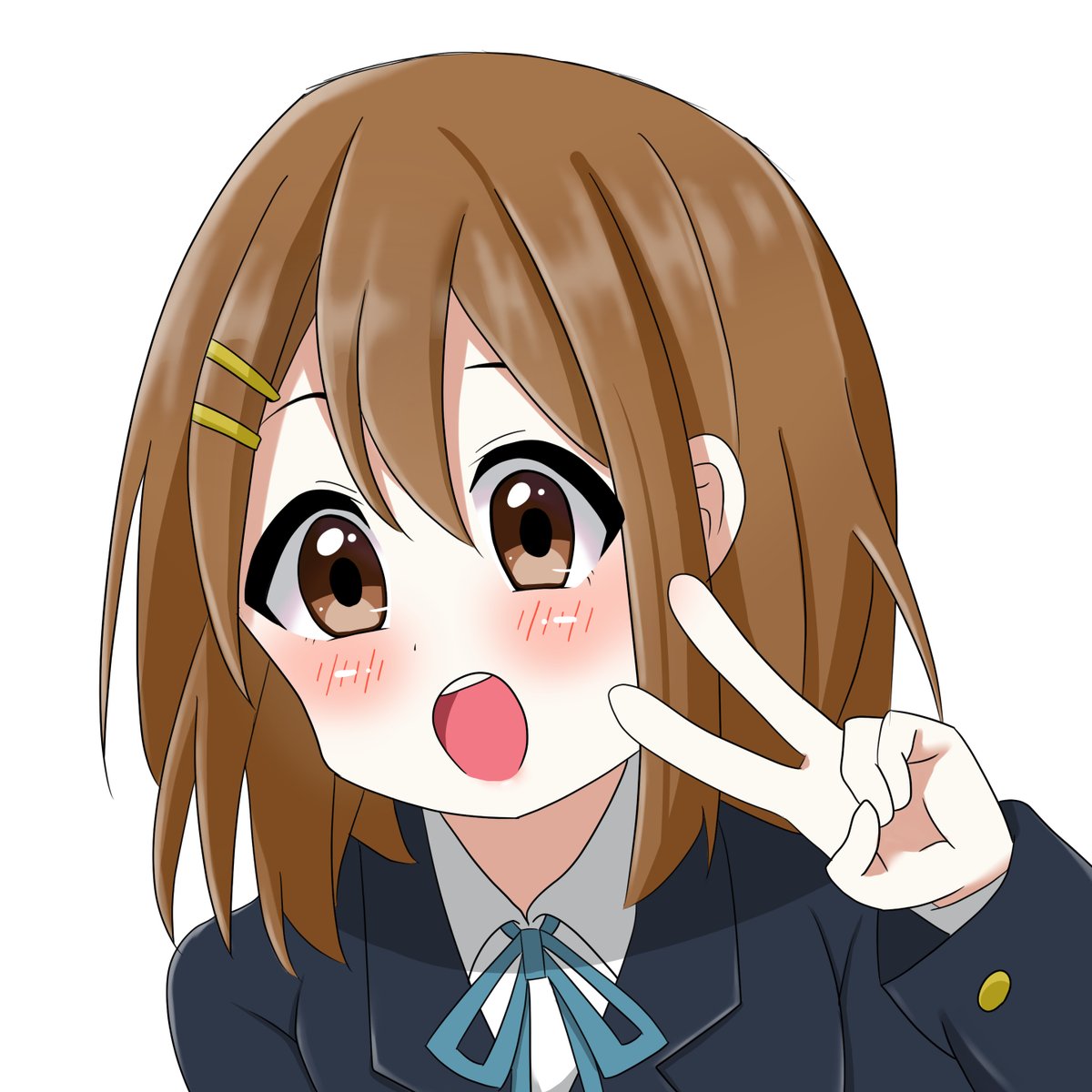 hiroaki_otr's tweet photo. 唯ちゃん大好き！！
#けいおん #イラスト https://t.co/YB7UvKxLPA