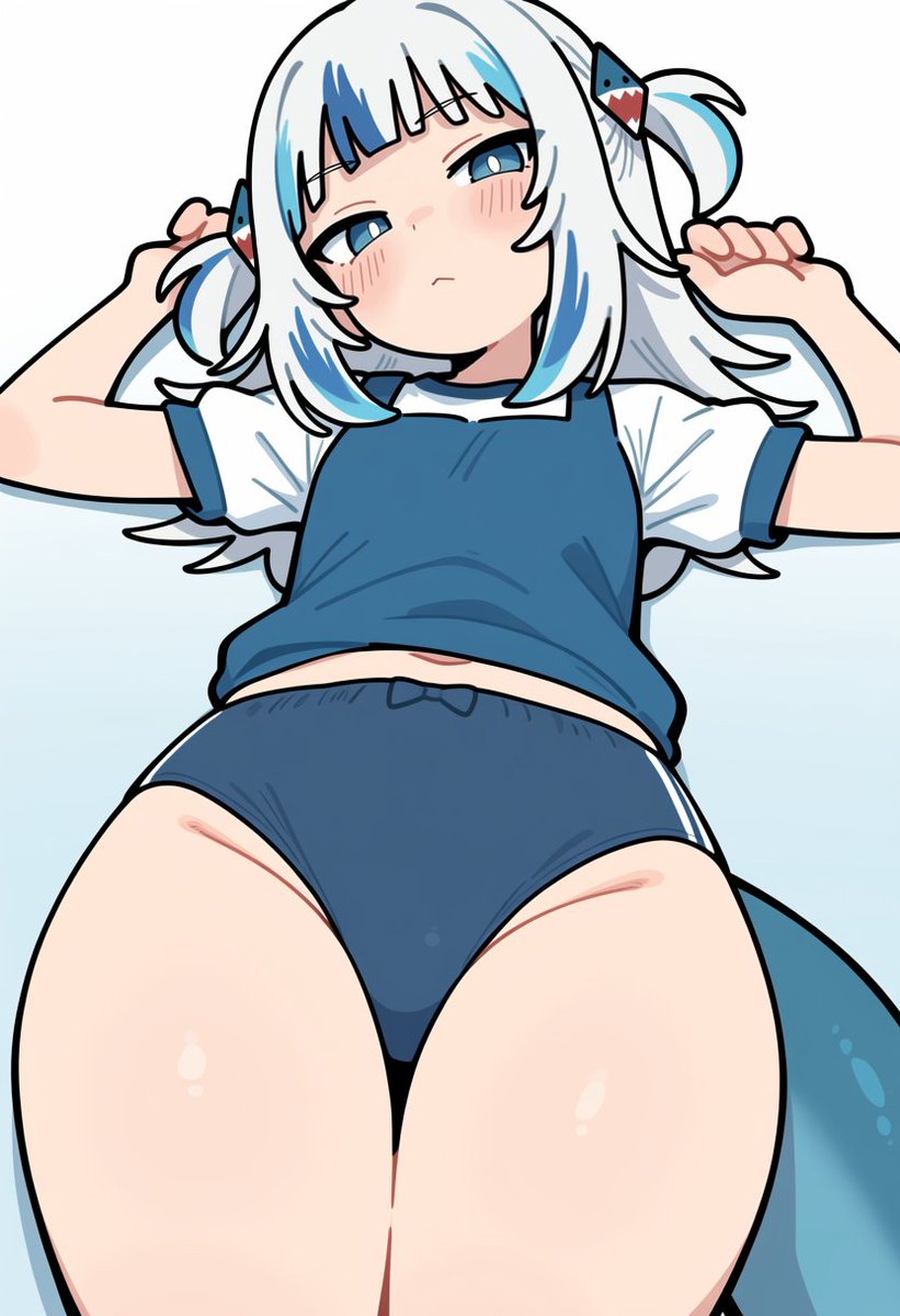nextAIdom's tweet photo. Catching my breath #がうるぐら #ホロライブ #AIイラスト https://t.co/DCvD7G3smr