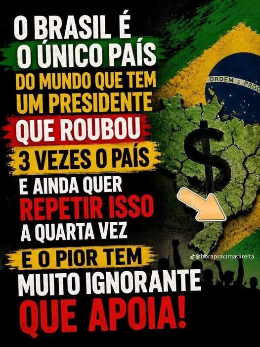 Regina23Almeida's tweet photo. #ForaLula https://t.co/gYLdtt4OdC