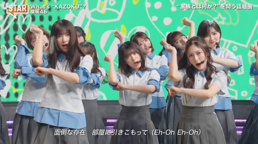 フジでも舞う るんちゃん！ #STARスター #櫻坂46_WhatsKAZOKU
