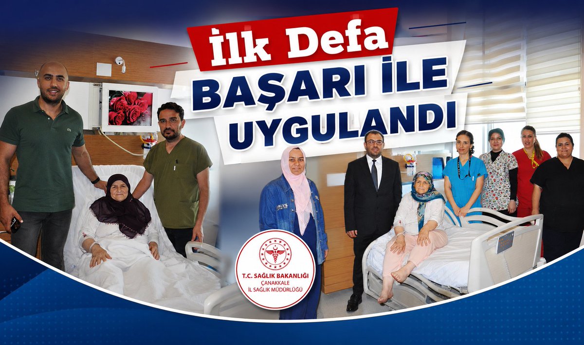 OgunInal's tweet photo. Çanakkale’de Bir İlk: Mehmet Akif Ersoy Devlet Hastanesi’nde TAVİ İşlemi Başarıyla Uygulandı https://t.co/UgojfuzpHQ https://t.co/o4bj2wYSew
