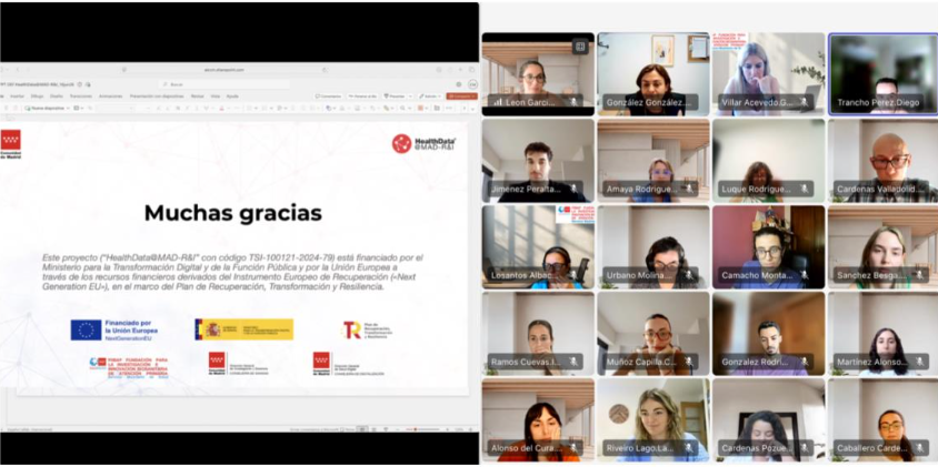 HealthData_MAD's tweet photo. Ayer celebramos la jornada de aprendizajes y buenas prácticas de HealthData@MAD-R&amp;I®

Gobernanza, interoperabilidad, comunicación y trabajo multidisciplinar han sido algunas de las claves identificadas para avanzar hacia los futuros espacios de datos de salud.

#Aprendizajes https://t.co/a5XNPDQAvx