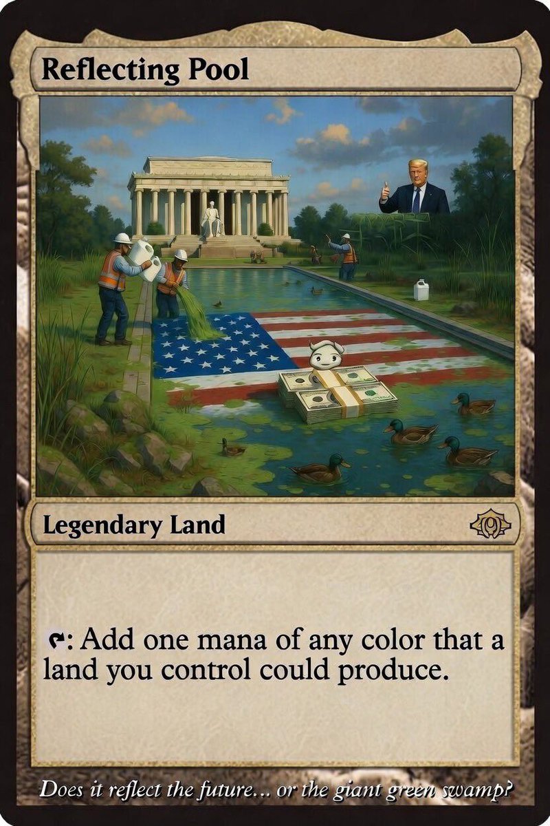 christopherwals's tweet photo. Reflecting Pool #mtg #reflectingpool #custommtg #magicthegathering https://t.co/xeArzK7ybV