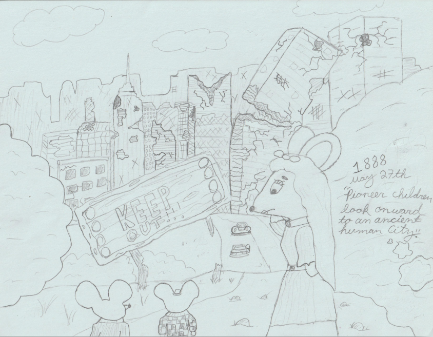 DootDootMouse's tweet photo. HEY!! LOL! I tried to do in 3d but the pc would hang and crash. So I used my zero technique and training to draw this. A 42 year old that draws with a 12 year olds  authentic. I will color it next. #MouseEverse #2dart #Rawsketch #Worldbuilding https://t.co/RXEO7wakod