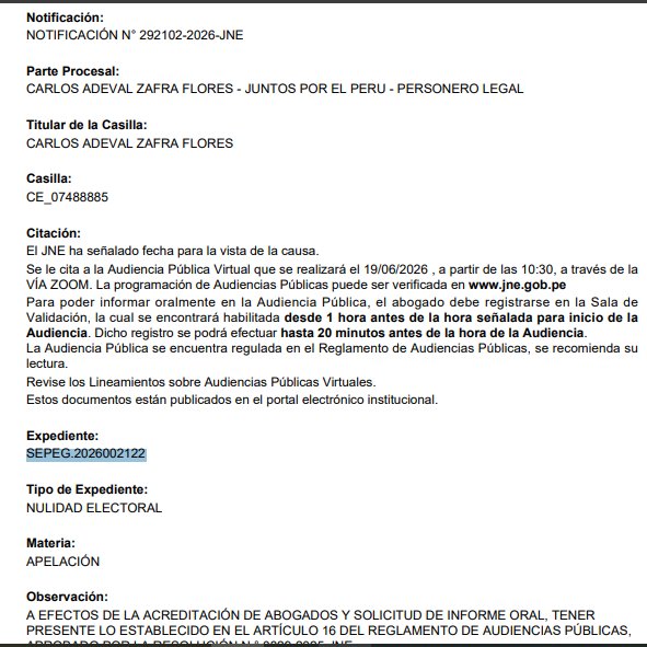 SofiaLopezLl's tweet photo. Este viernes a las 10:30 a.m., el JNE no solo evaluará el pedido de Juntos por el Perú para anular 1751 mesas de sufragio de Lima, sino también evaluará el pedido del partido para anular 647 mesas del extranjero. https://t.co/UsNoy7ygeb