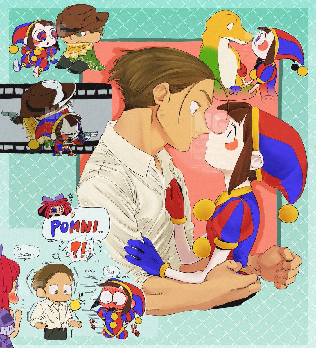 831_Overseasver's tweet photo. (⚠One humanized illustration⚠)
擬人化🐊🤡ラクガキ詰め合わせセット
#TADC #Gummigoo #funnygummy https://t.co/ukGJc9fmSF