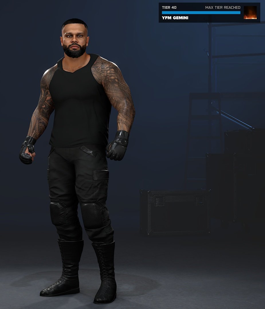 KingEmpire345's tweet photo. The book of PAIN will be written 🔥 

#WWE2K26 🔜 https://t.co/g8ACpIxLGD