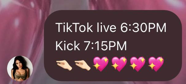 38_10Official's tweet photo. Activen las alarmas que tenemos live en TikTok y stream en Kick hoy con @DaniBarranco13 💖

TikTok: https://t.co/YHvjejlbAF
Kick: https://t.co/sp7xftAmu8 

NUESTRA HISTORIA
#NadieComoNosotros https://t.co/eEcEMHpi6Z