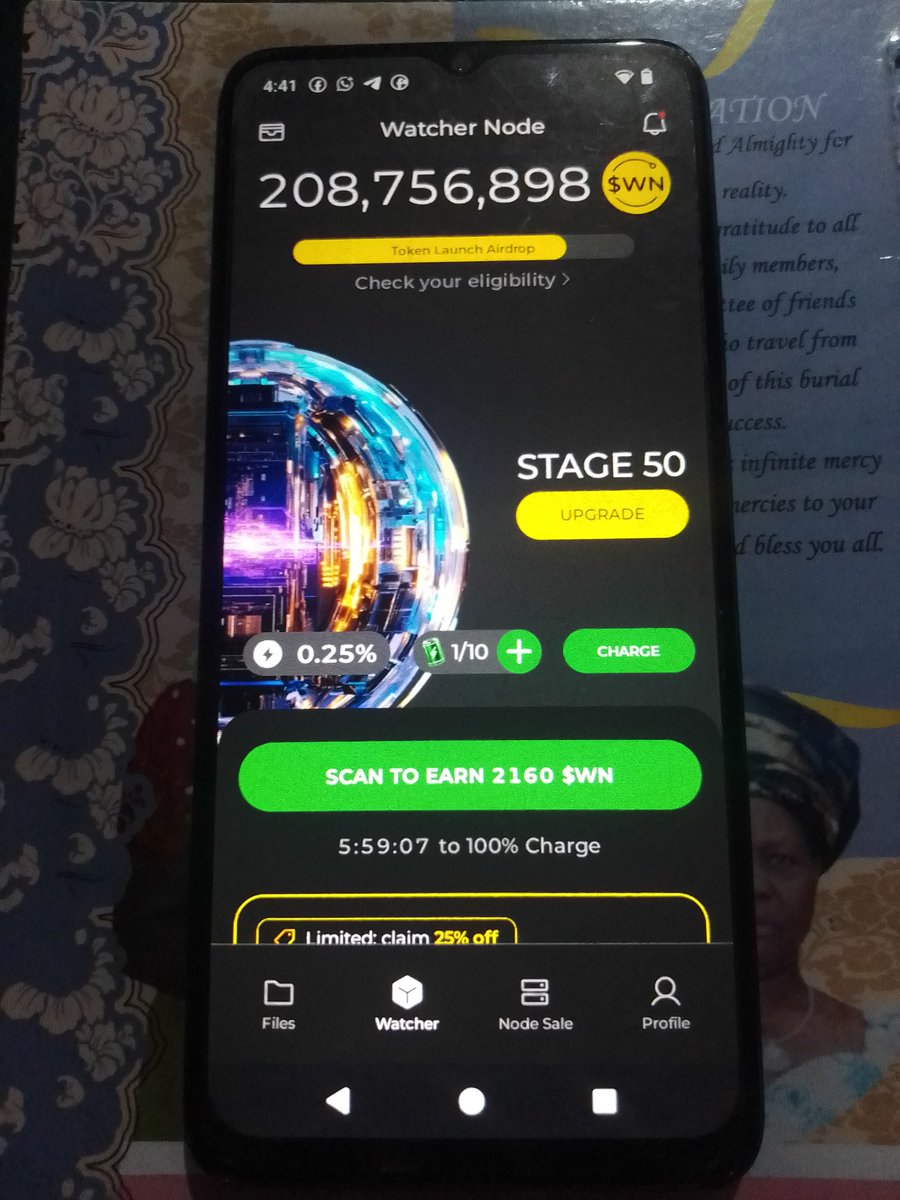 eecmichael's tweet photo. Launching Watcher Node to secure @DeNetPro storage network, live from Enugu! #WatchersEverywhere https://t.co/0VknB7ejzC