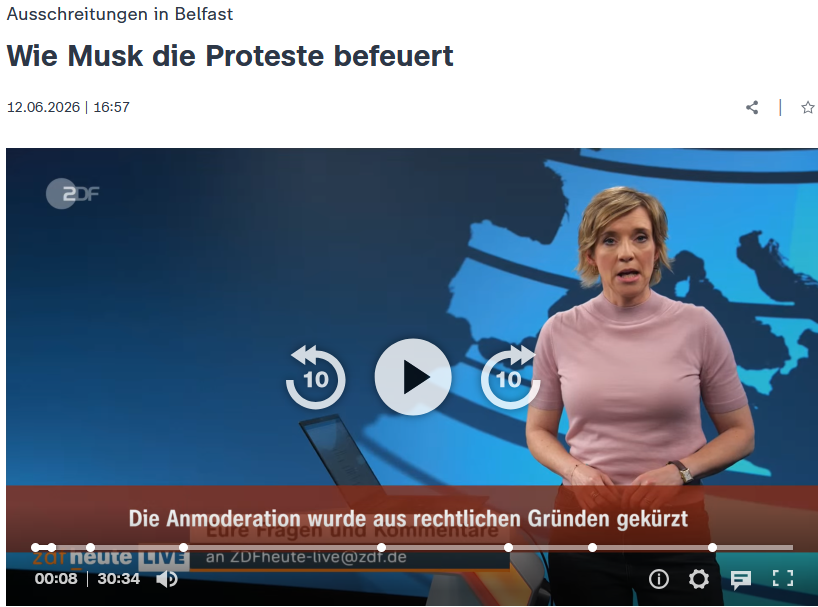 Steinhoefel's tweet photo. Die mit in das Ermessen von Elon Musk gestellter Vertragsstrafe gesicherte Unterlassungserklärung des ZDF ist heute im Original zugegangen. Sie entspricht exakt unserem Verlangen. https://t.co/eB3xNi0bzj