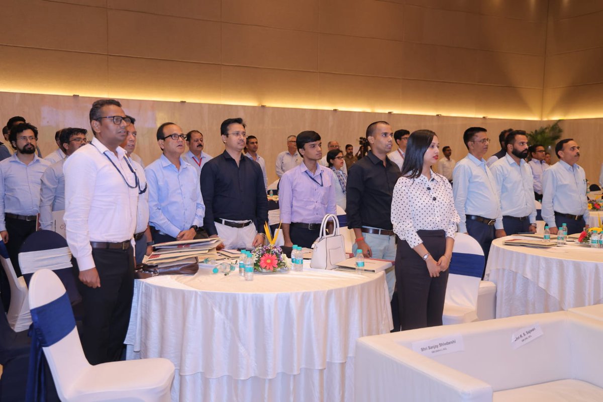copper_ltd's tweet photo. Day 1 of the seminar ‘Progress with Purpose’ concluded ceremoniously on 18.06.2026 at Kolkata with the National Anthem.
#HindustanCopper #Seminar #Progress #DigitalMining #MiningTechnology #MiningExcellence #MiningIndia #VigilanceAwareness #ProgressWithPurpose #EthicsAndIntegrity #GoodGovernance #ChiefVigilanceOfficer #MinistryOfMines #VigilanceExcellence #LeadershipInAction #Kolkata #Transparency #Accountability #NationBuilding #GovernmentOfIndia #ProfessionalExcellence #VigilanceSeminar #CorporateGovernance #IntegrityFirst
@MinesMinIndia
@kishanreddybjp
@satishdubeyy
@mygovindia
@CVCIndia
