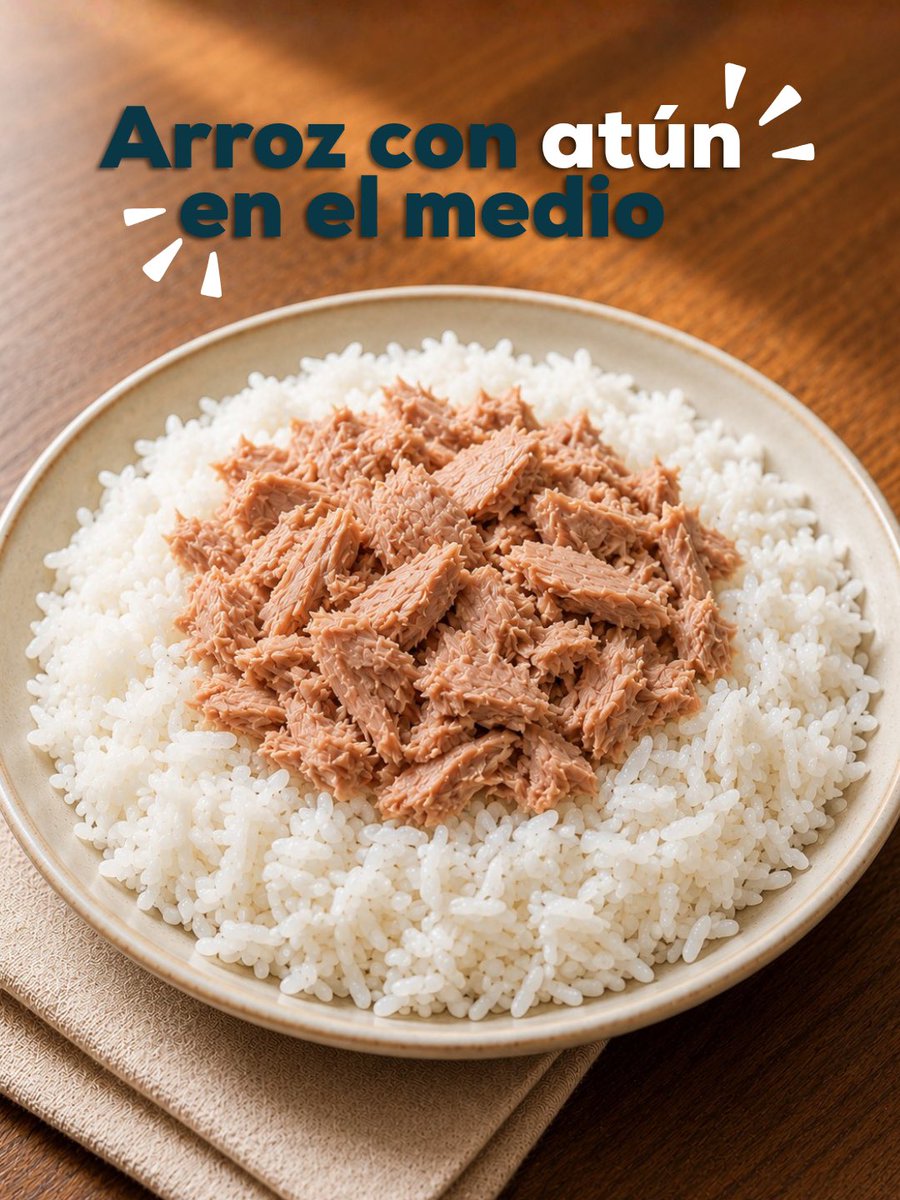 AtunecEC's tweet photo. 🌱🍚 Hoy es el Día de la Gastronomía Sostenible y venimos con una pregunta importante: ¿cuántas vidas creías que podía tener un plato de arroz con atún? 😅  La respuesta es 8. Y te las mostramos todas para que nunca más digas: "otra vez lo mismo". 🐟✨ https://t.co/jylFIEIJSx