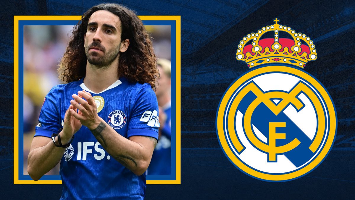 Jackkie1234's tweet photo. @FabrizioRomano Chelsea fans reading this quote: 😭💔😭
Cucurella: “Playing for Real Madrid is an honor. Not many can say that.”
Real Madrid really hits different 🔥 The biggest club in the world!
Tag a Chelsea fan who’s crying rn 👇
#Cucurella #RealMadrid #ChelseaFC #HalaMadrid #TransferRumours https://t.co/ze8gzRZGHE