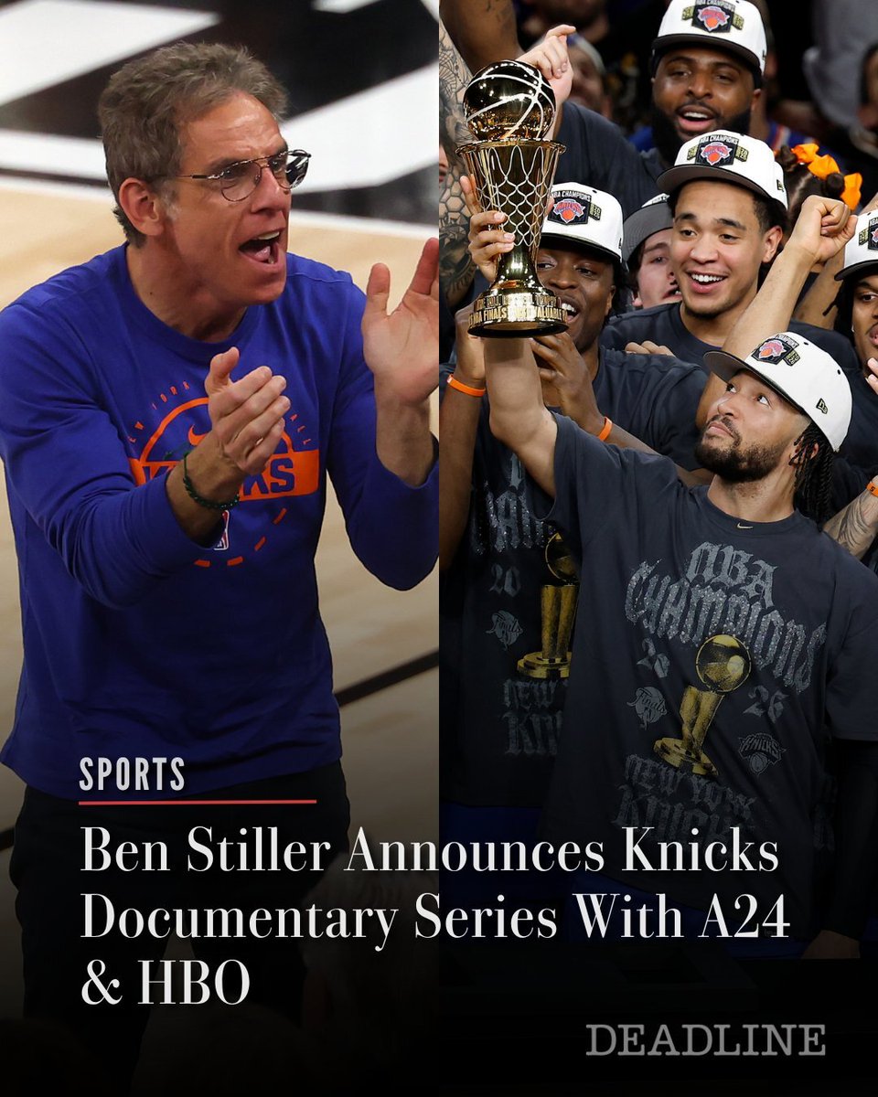 A24's tweet photo. Go New York Go @nyknicks @HBO https://t.co/ctdt1pNM31