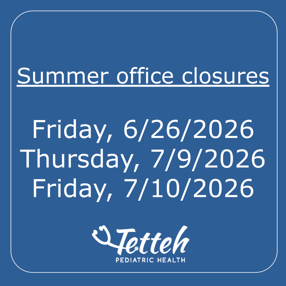 TPedHealth's tweet photo. Upcoming summer office closures.
Friday, 6/26/2026
Thursday, 7/9/2026
Friday, 7/10/2026
#TPedHealth https://t.co/ZUyEMdmP33