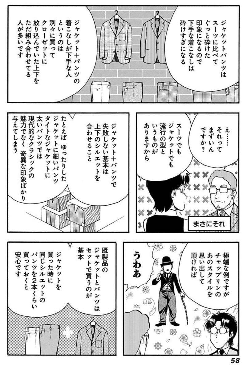 zoknd's tweet photo. イタリアナポリでレジェンド職人のスーツ仕立ての技術を受け継いだ主人公・織部悠がお客の事情にあわせた服作りで人生の課題を解決する『スーツ版美味しんぼ』みたいな作品。

フォーマルからカジュアルなどファッションに対する知見が深まる少々説教臭いですが、いい作品です。強く薦めたい https://t.co/hd7jhm6dSu