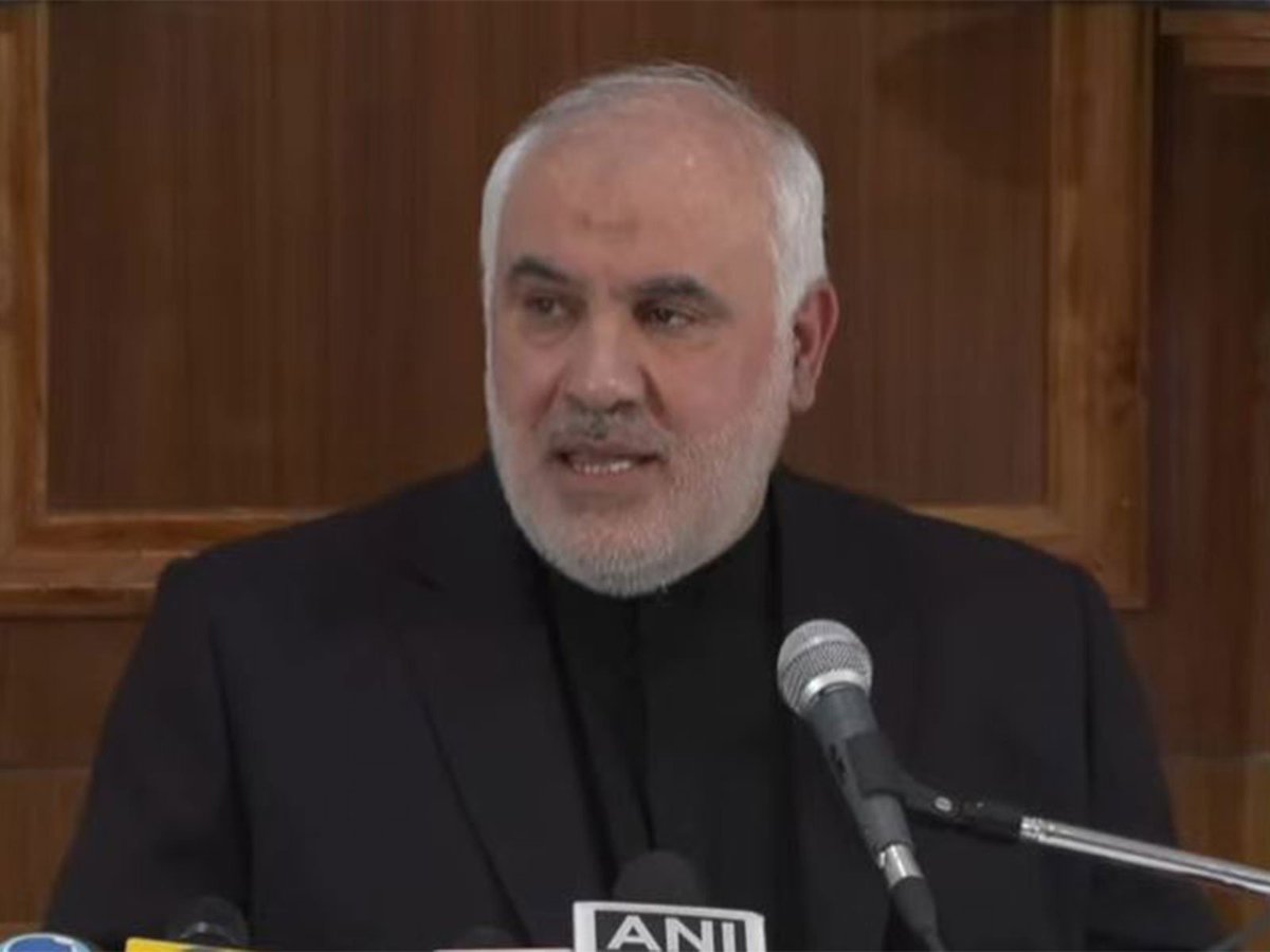 ani_digital's tweet photo. Peace process sustainability rests heavily on mutual accountability: Iranian envoy Mohammad Fathali
Read @ANI Story | https://t.co/Q7VPVDws1k
#IranianEnvoy #MohammadFathali #PeaceProcess #Sustainability https://t.co/2oVrgjkjk0