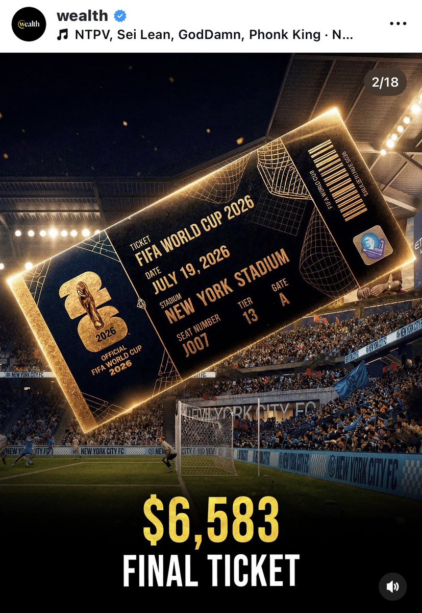 deeonlyksmn's tweet photo. Nigeria 😫😫

How many days you need to work to afford a World Cup final ticket https://t.co/PdIHYL1qWX