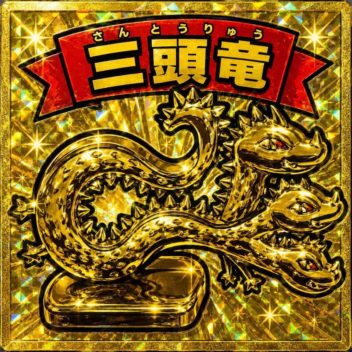 yu_______1190's tweet photo. @eastyytw @YouTube ビックリマン風シール作りました😇 https://t.co/ruzkVUR0CP