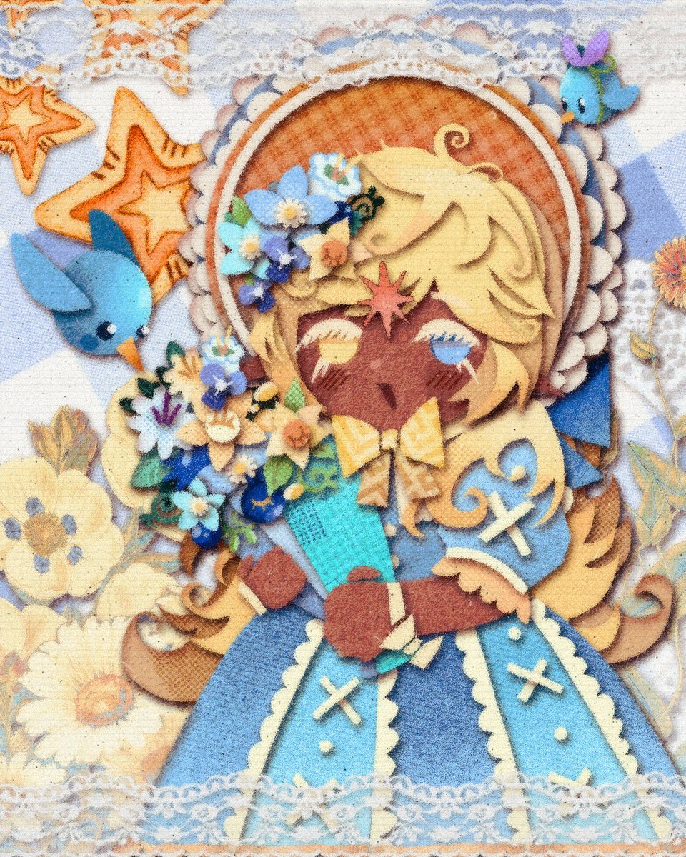 charvoschitoil's tweet photo. This design was so cute that I couldn't help but draw it https://t.co/wbgIWGjuYk