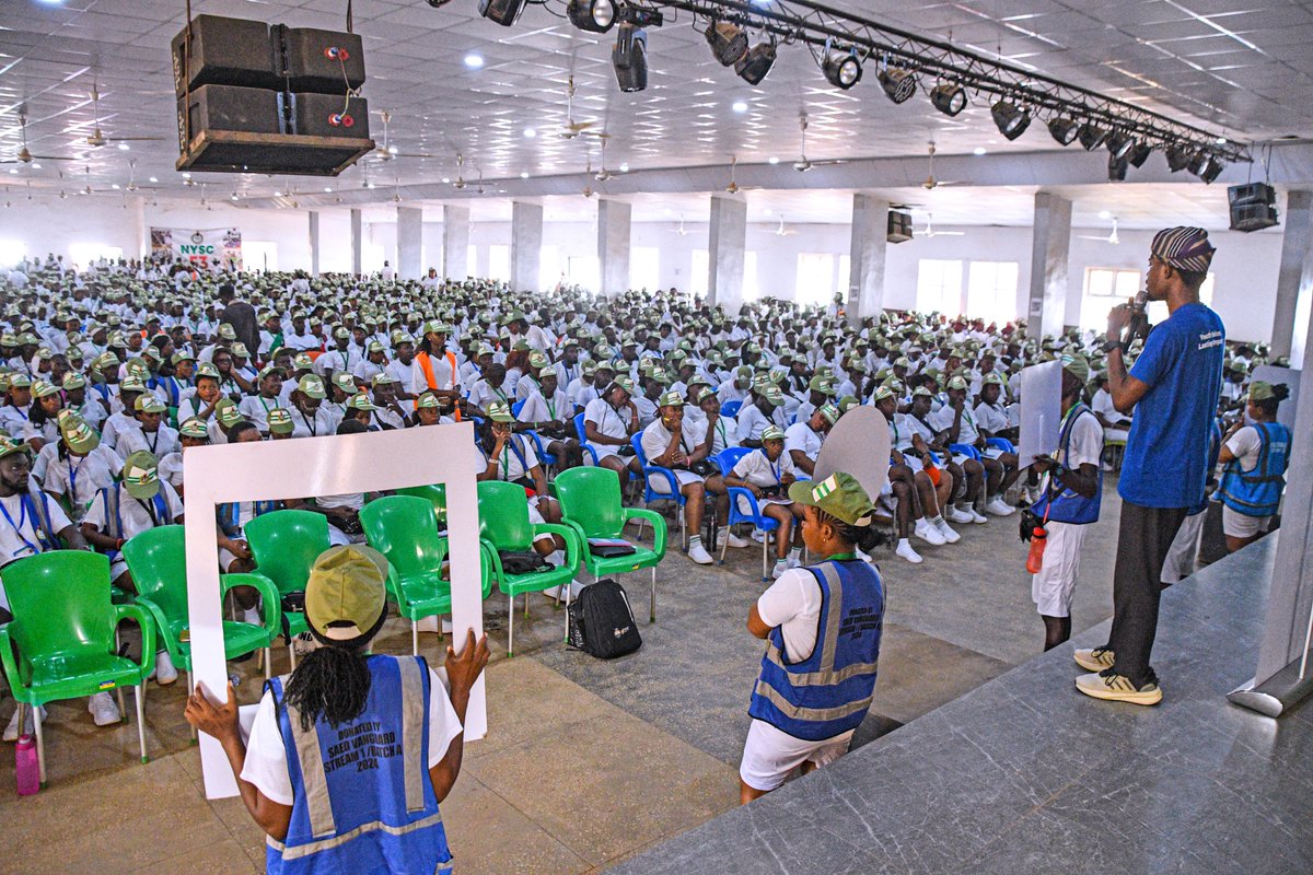 unesco_abuja's tweet photo. #UNESCO and #CWAY Group engaged #NYSC members in Abuja under the #EFLO Project, promoting adolescent health, inclusive learning, and positive behavioural change to help young graduates become ambassadors for healthier communities.
#HealthAndWellbeing #InclusiveEducation #SDG3 https://t.co/FLzLSh33y5