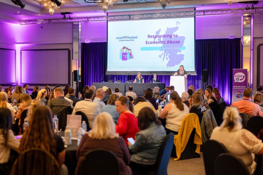 moneyadvicescot's tweet photo. After a day of shared lived-experience, thought provoking discussion, expert insight &amp; practical learning – delegates and speakers at our joint conference with Financially Included are now decompressing at the networking event sponsored by BTG Begbies Traynor and BDO. 1/3 https://t.co/TwPL5MjwC5