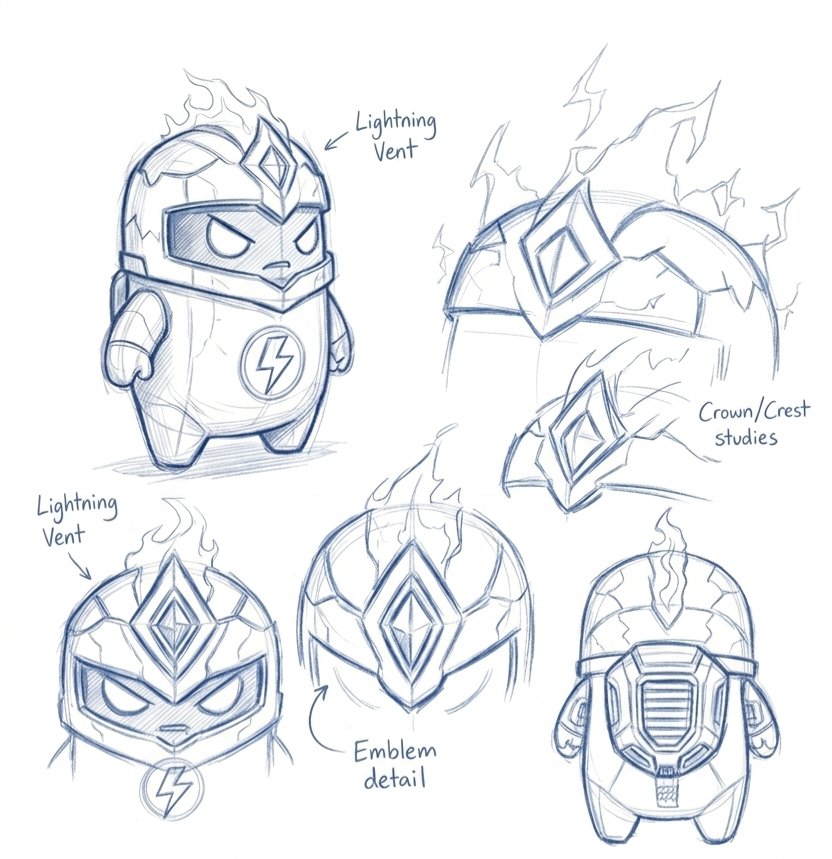 FNjeze's tweet photo. @Fortnite #DesignASprite 
Shock Sprite ⚡️
Whenever you take damage from an enemy you instantly gain a short Overdrive-style boost similar to the new Overdrive Grenade 

🚀 +20% to +30% movement speed
🦘 Increased jump height (light gravity boost feel)
⚡ Small electric effect on player https://t.co/3wWiSfvfrb