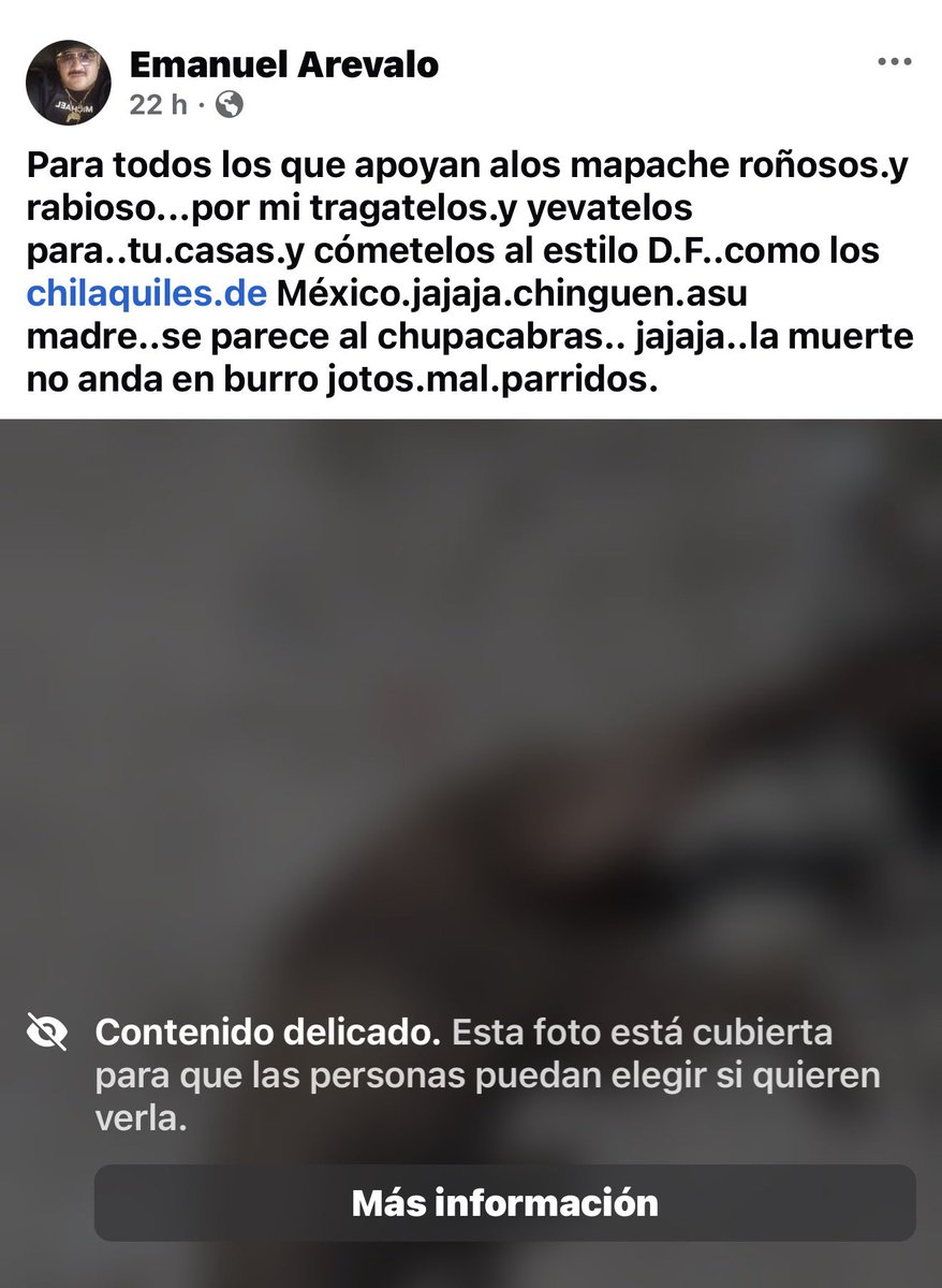 _alixfernanda's tweet photo. ‼️ ALERTA

Este hombre, identificado como Emanuel Arévalo, presume en redes haber asesinado bestialmente a un mapache. En los videos que él mismo difundió se ven los actos de maltrato animal

¿Cuál será el castigo para este violentador? @Dr_AVillarreal @FGJ_Tam @GobiernoMX https://t.co/BdYemquz1B