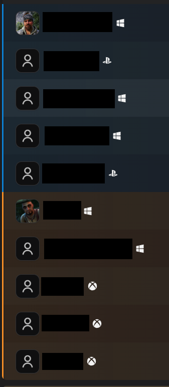 VarsityGamingTV's tweet photo. Kinda crazy that 50% of this PC gold/plat ranked lobby is console. Might be time for a disabling crossplay option?

https://t.co/PCsbLjODIM https://t.co/CHhPhxtVun