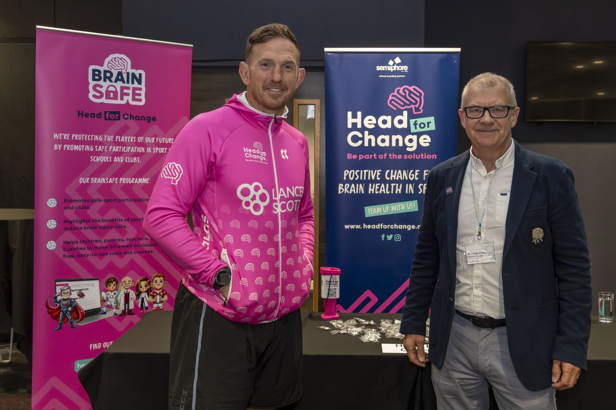 Head4Change's tweet photo. Alix and Warwick were delighted to attend @LancerScottLtd's FM Supplier event at Aston Gate Stadium on Tuesday.

A huge thank you to everyone who dropped by our stand and to Lancer Scott for hosting us!

#BrainSafe #BePartOfTheSolution https://t.co/CMt1rybfIg