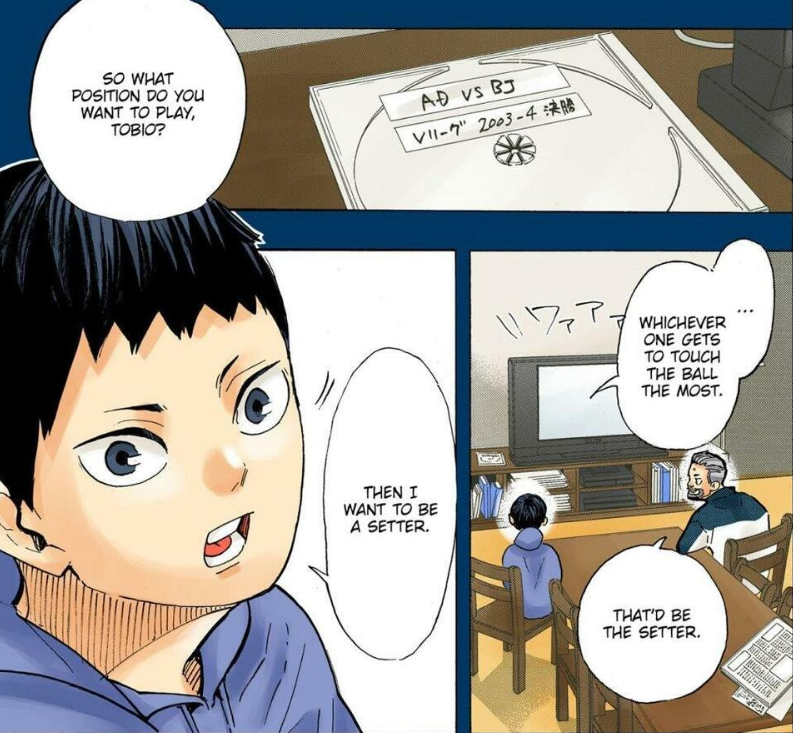 belatinysun's tweet photo. as a child, Tobio used to watch adlers x msby games with his grandfather, and by some twist of fate or promise being fulfilled to the fullest, he ends up playing for that exact team more than a decade later, meeting his rival/partner again on opposite sides of the net 💙 https://t.co/UrKuSk5SUZ