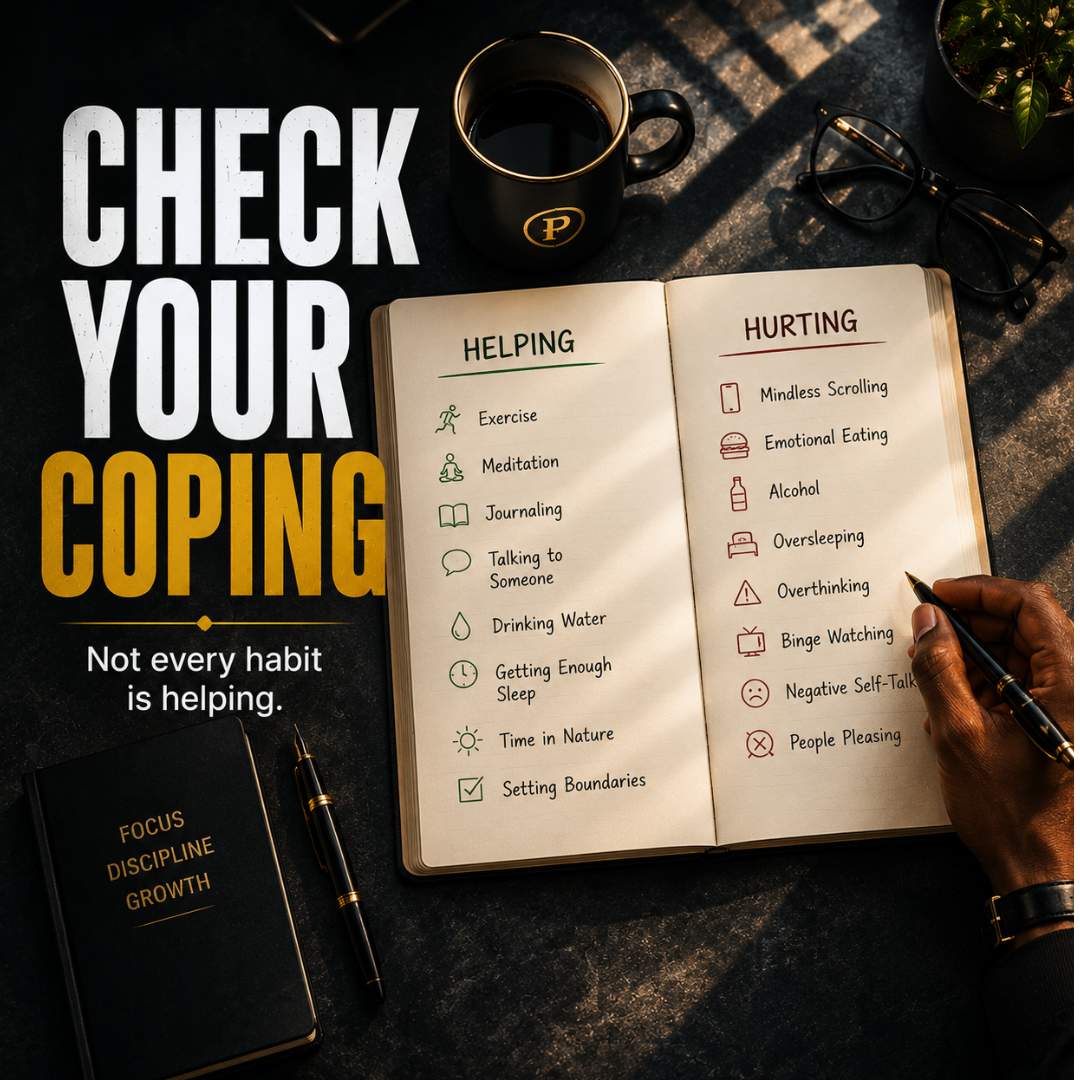 DSelfCareCoach's tweet photo. Stress leaves clues.
Pause for 30 seconds.
What habit have you been using lately to cope?
Helpful?
Or merely familiar?
Awareness is often the first turning point.
#ThursdayCheckIn https://t.co/nvwNJbbtTm