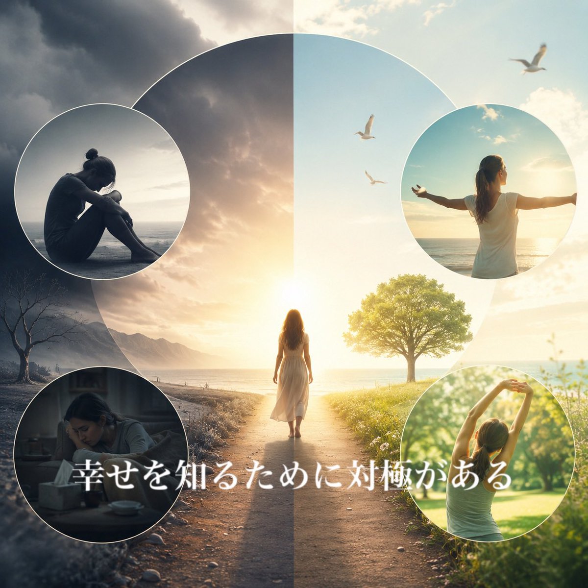 salonEnjoy's tweet photo. 幸せを知るために
対極がある✨

健康のありがたさを知るために
不調がある✨

自由の素晴らしさを知るために
制限がある✨

この世界は対極があるからこそ
楽しさを体験できる

今日の出来事も
きっと何か大切なことを教えてくれている😊

対極が存在する理由を知ると
出来事の見え方が変わってくる💫 https://t.co/fq8iivGVEL