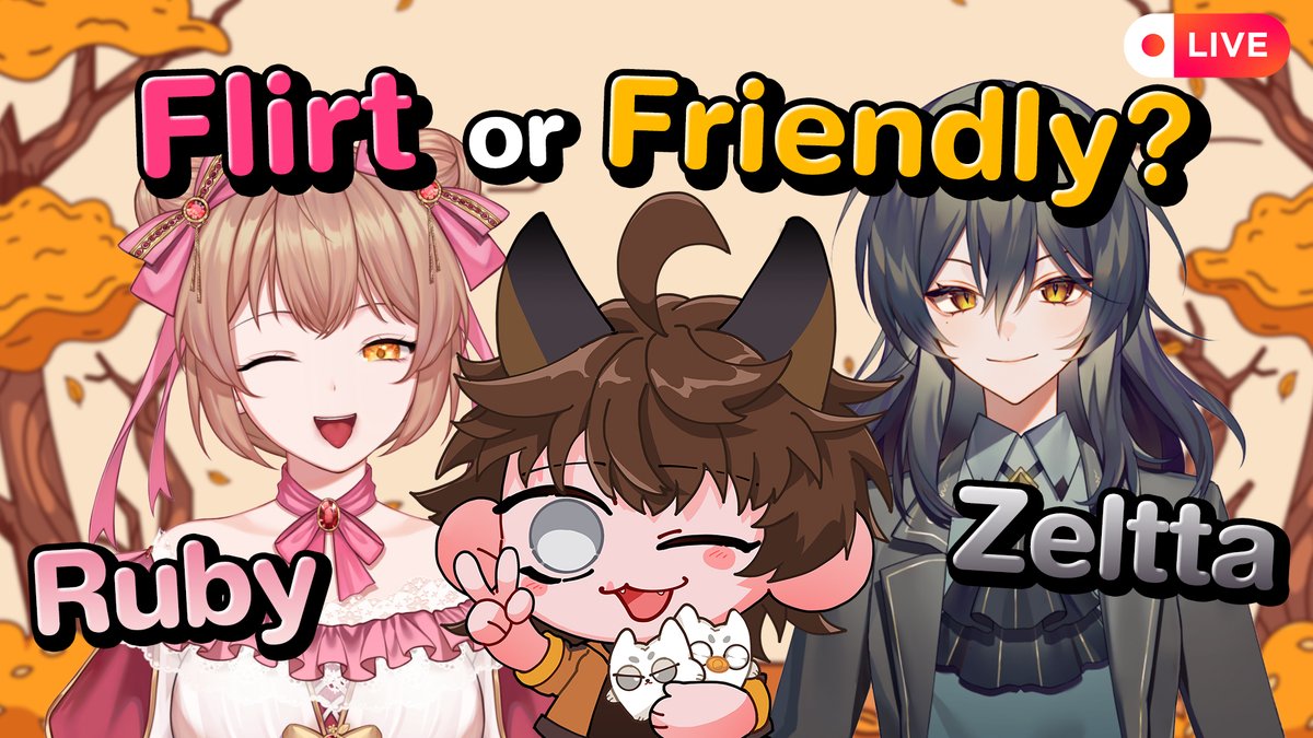 Hunter_Vtory's tweet photo. 🐶【Flirt or Friendly】🐶 @Rubellite_EPR &amp; @zeltta_epr 

📡 Live : 21.00 น.

อยู่ไม่ไหว อยู่ไม่ไหว เห้ย : https://t.co/A16Z2p6YWY

#ม๋าฮันเต้อ #Vtuber https://t.co/Opbn4BVsUr