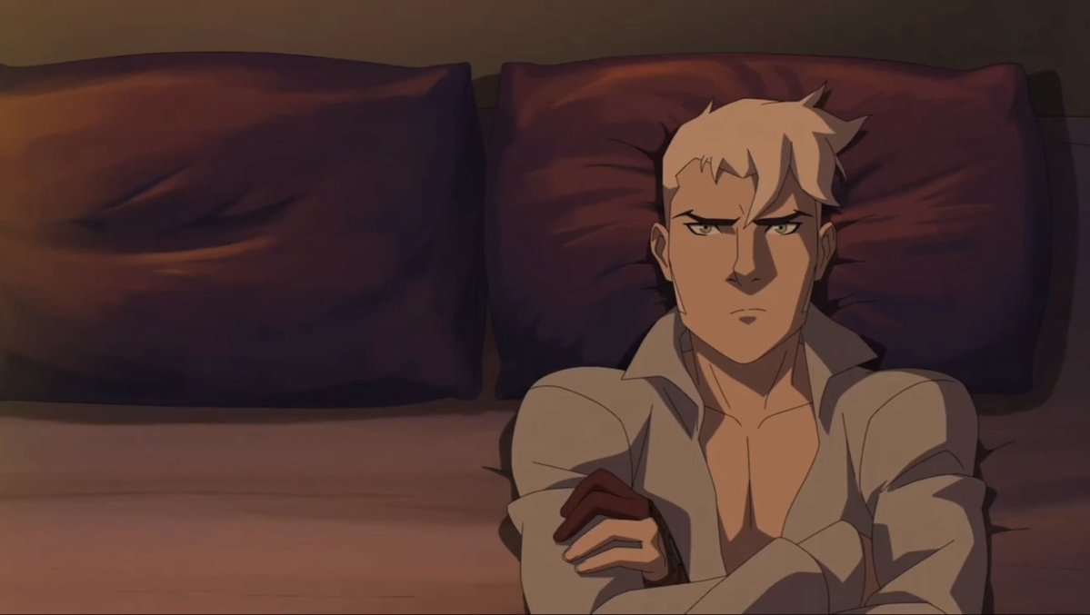 scythlyven's tweet photo. Grumpy man gets tucked into bed by his loving and caring wife 💜💜

#LVMSpoliers https://t.co/9XMGiHd6VN