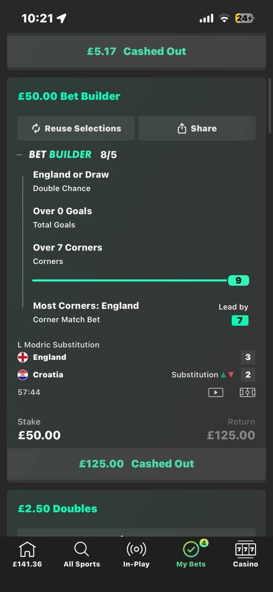 OddsMadeEasy's tweet photo. TIPPED IN OUR FREE CHAT LAST NIGHT

England v Croatia was INCREDIBLE for us 🤩

Join our free chat for all the football tonight 🚀 

https://t.co/Rz9PTSr0Nk https://t.co/mytFC7YwpS