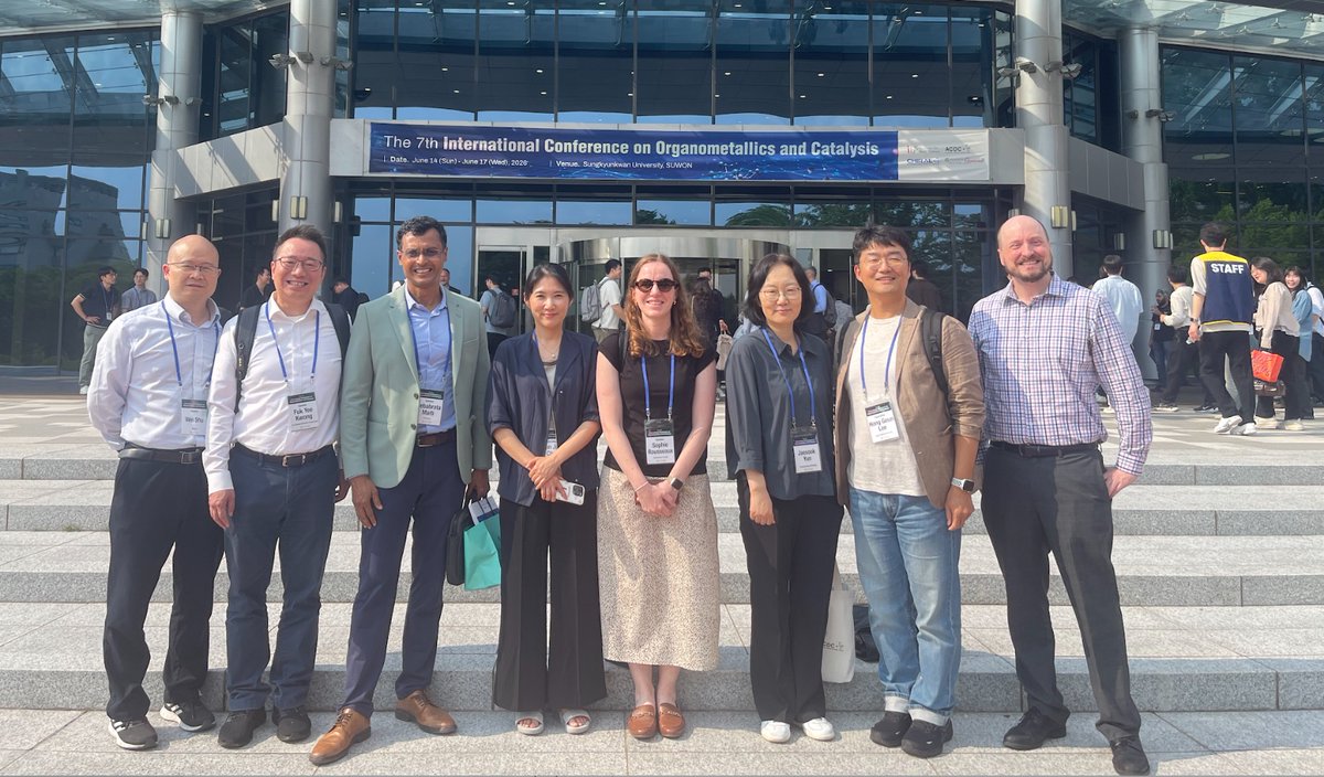 maiti_iitb's tweet photo. OM&amp;CAT-7 held at Sungkyunkwan University in Suwon, Korea, was a wonderful opportunity to reconnect with colleagues and friends from around the world.

Many thanks to Profs. Sungwoo Hong, Do Hyun Ryu, Jung Min Joo, Eun Jin Cho, Yoonsu Park, and the entire organizing committee. https://t.co/0hZFEbw2T0