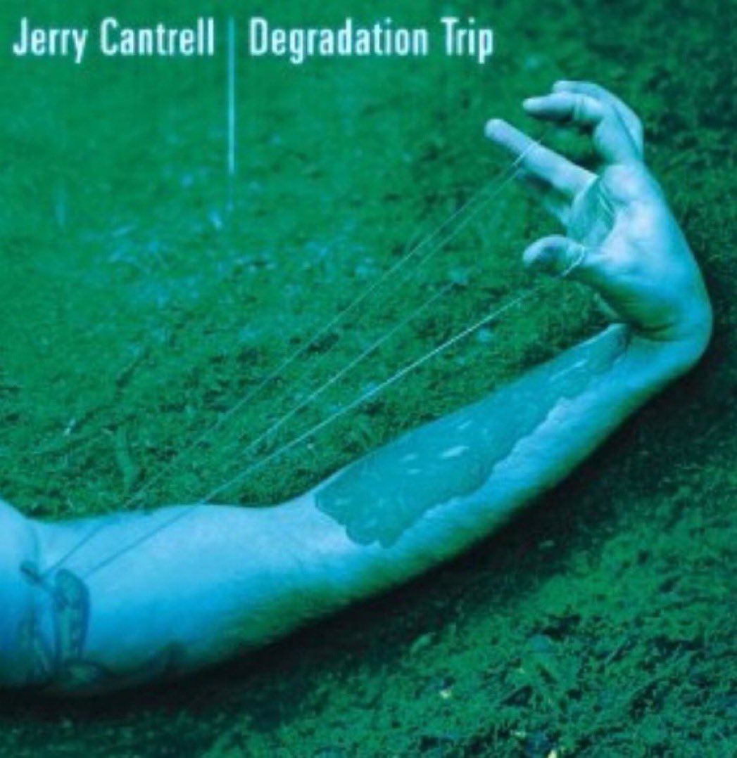 AiCLayneStaley's tweet photo. On This Day— “Degradation Trip,” Jerry Cantrell’s second solo album, was released June 18, 2002. 

It was dedicated to the memory of Layne Staley, who died two months before the album’s release.

The full double-album, “Degradation Trip Volumes 1 &amp; 2” was released 11/26/02. https://t.co/cdKaPmmiUn