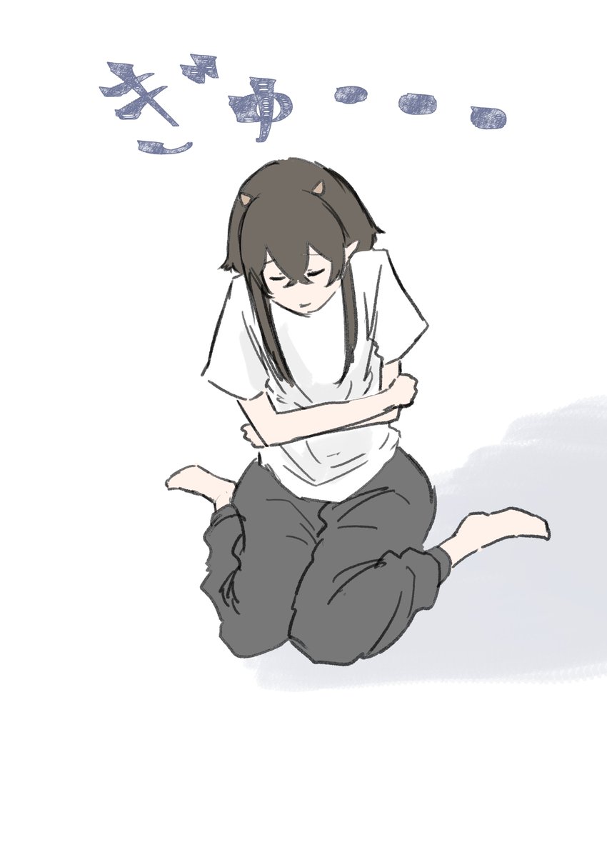 EnzaLLa_vt's tweet photo. #未好あーと
自分で自分を抱きしめてあげる鬼 https://t.co/ADE4QhmHVO