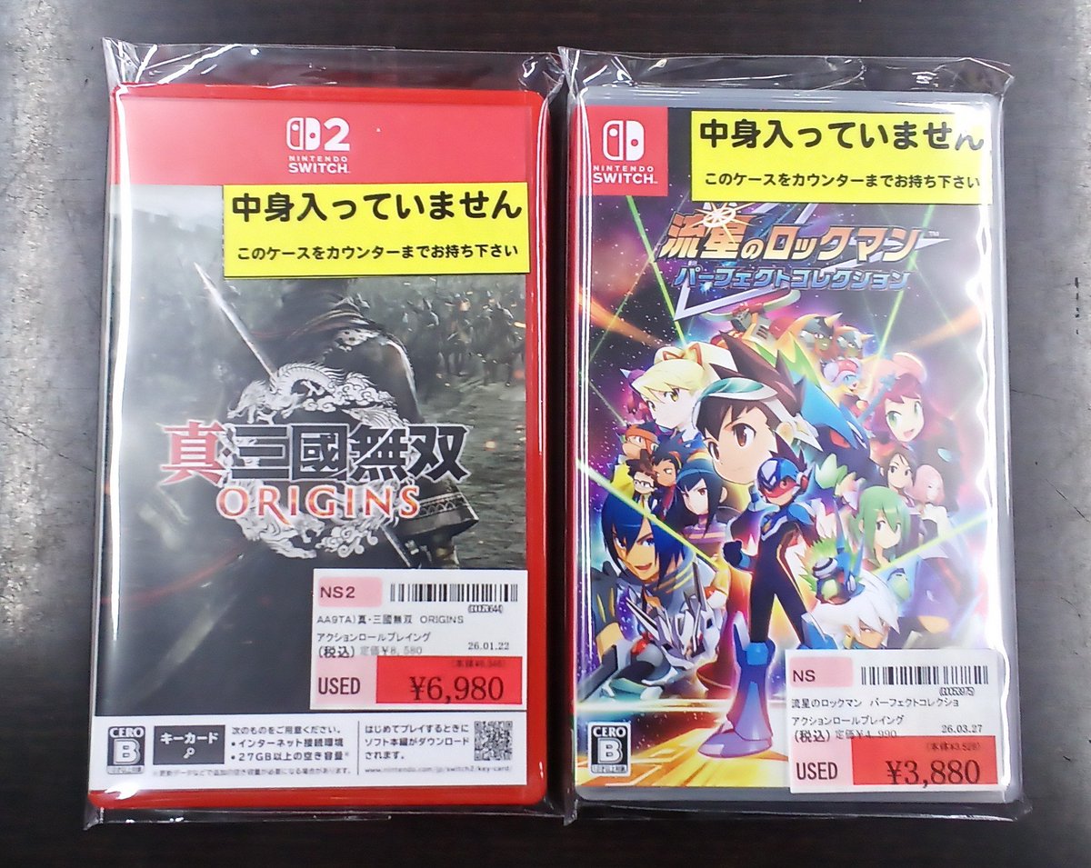 ANTOKUmizuma's tweet photo. 🎮買取情報🎮
　
こちらの商品買取りました!!

Nintendo #Switch2
#真・三國無双 ORIGINS　¥6,980（税込）
他

ゲームもガンガン買取中です!!
まとめ売りで本数ボーナスで金額UP＼(^o^)／
レトロゲームの買取・販売も行ってます!
ご来店お待ちしております😊

#あんとく https://t.co/YEoSnqFWV3