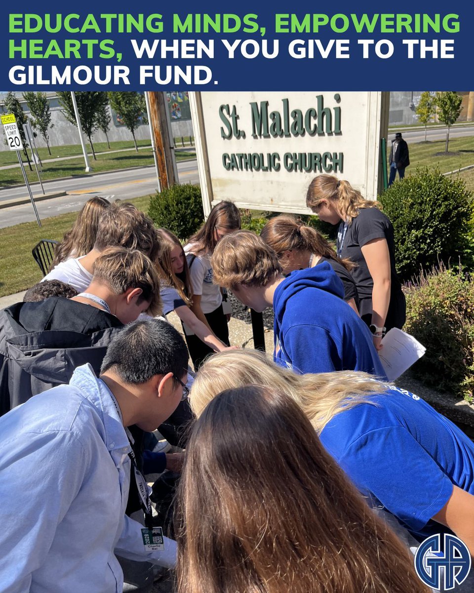 GilmourAcademy's tweet photo. As educators, our ultimate measure of success lies in how our students use their knowledge and talents to make the world a more humane place. Your support of the Gilmour Fund creates confident leaders with strong moral compasses - show your support at https://t.co/cK5MsIxgVg. https://t.co/7RSlAQgtcG