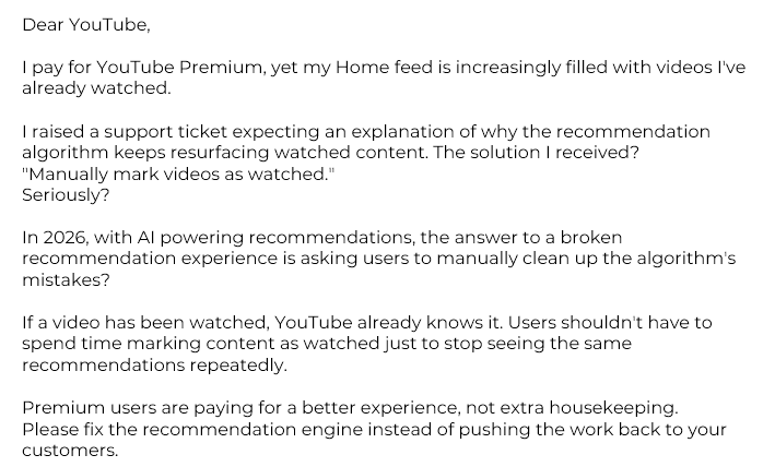 VAxCapital's tweet photo. @YouTubeIndia @YouTube #YouTube #YouTubePremium #CustomerExperience #AI #ProductManagement https://t.co/npCArAN1f3