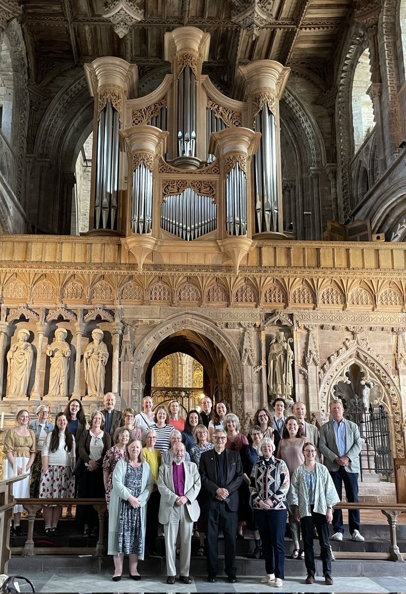 StDavCathLib's tweet photo. #ThrowbackThursday
To this time last year, 2025, when we welcomed Cathedral Libraries from Wales, Ireland, Scotland & England to @StDavidsCath for #CALCA
Conference
@SalisburyCath @BedesBooks @HFDCathedral @irelandinwales @SophieKelly59 @wabbey @ChesterCath @NLWales @cadwwales https://t.co/Xd7Vl30JTq