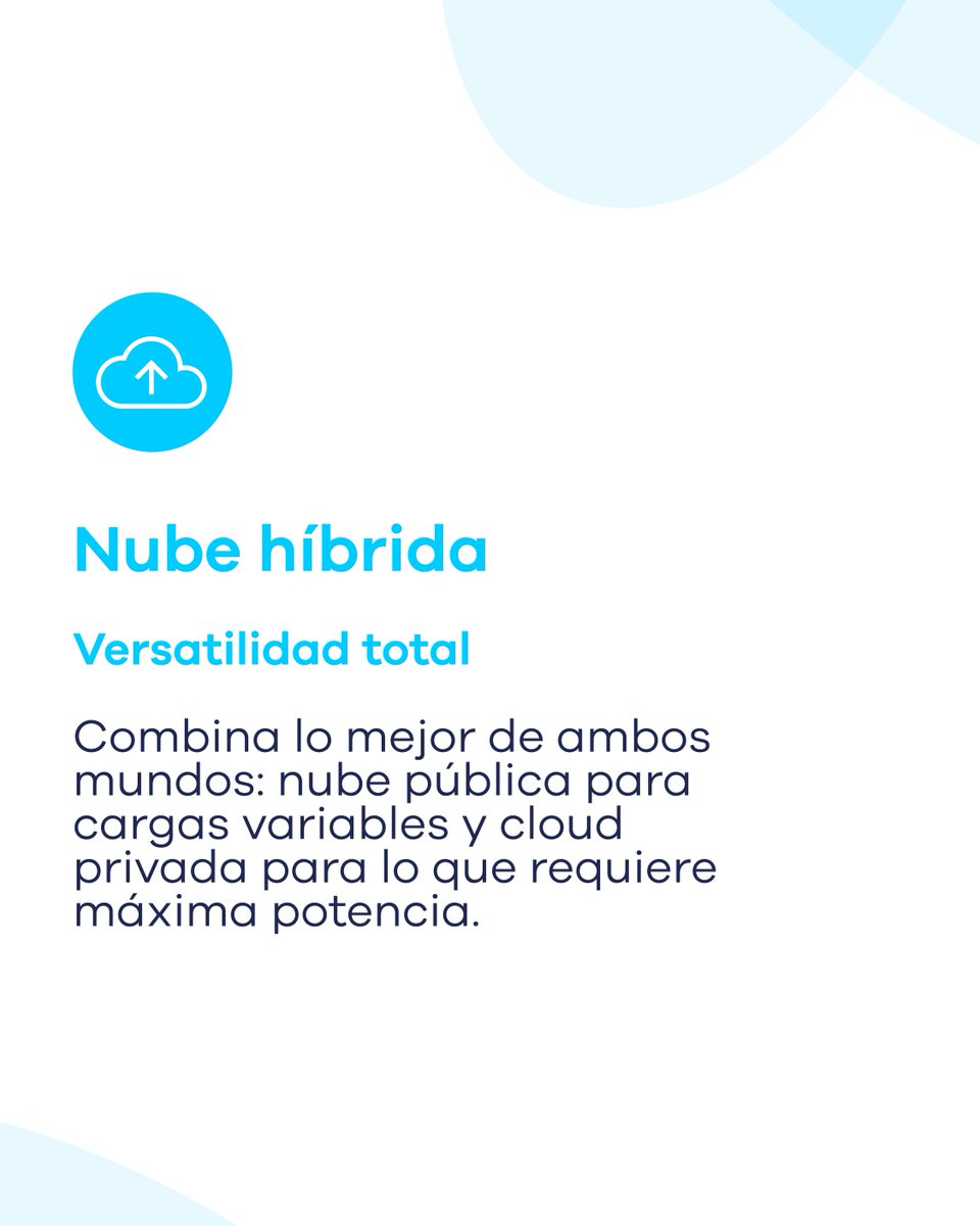 Nubax_'s tweet photo. IaaS de Nubax te da infraestructura IT segura, escalable y flexible. 

Virtualización, almacenamiento, servidores y soporte en nuestras manos, bajo un modelo de pago por uso que te brinda agilidad técnica y comercial.

¿Cuál es el ideal para vos? https://t.co/zYb1uoce1n