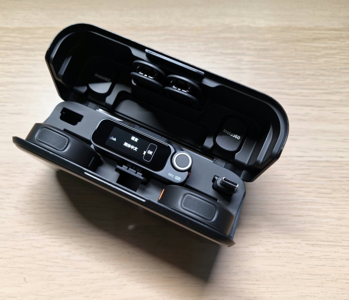 FreedomWing8's tweet photo. ＃insta360 mic pro https://t.co/x1oTDnZhnZ