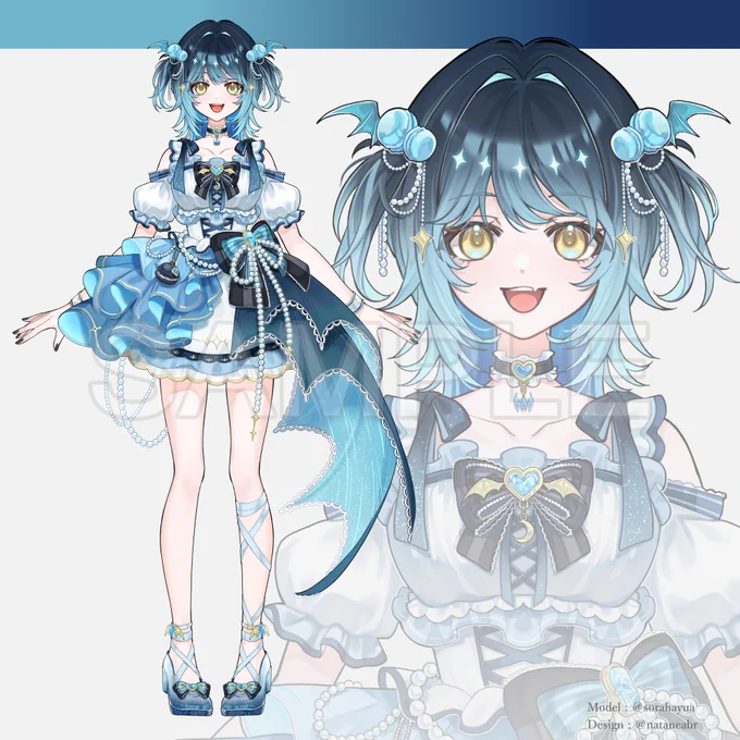 ✧ WORK ✧ 宙羽ゆあ様(#sorahayua) ビジュアルデザインを担当させていただきました ご依頼ありがとうございました! #有償依頼